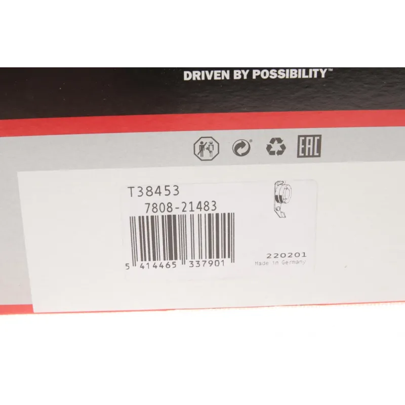 Натяжник ременя генератора GATES T38453 для Toyota Camry, RAV 4 2.4i 2005-2013, зовнішній діаметр 70 мм