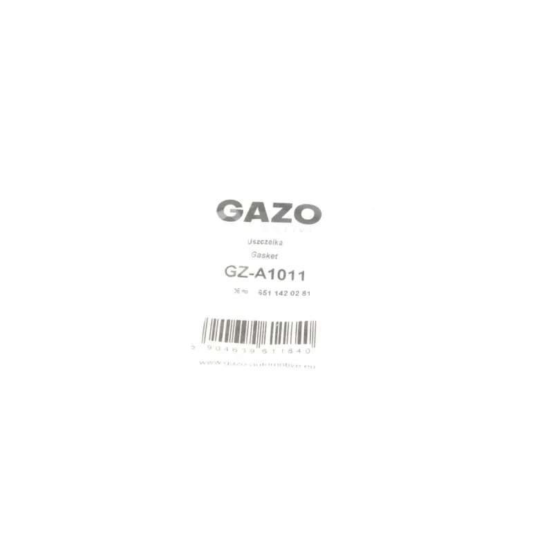 Прокладка клапана EGR GAZO GZ-A1011 для Mercedes-Benz Sprinter 2006- OM651
