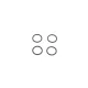 Прокладка форсунки GAZO GZ-A1014 (комплект 4 шт) для Opel Astra G/Omega B/Vectra B 2.0 DTI 16V 1997-2005