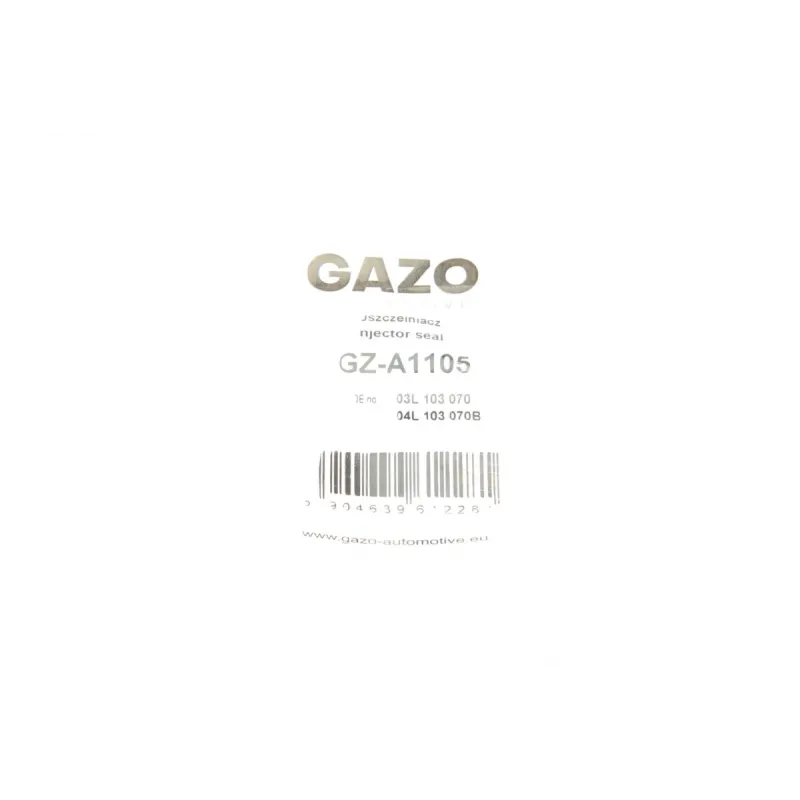 Сальник форсунки GAZO GZ-A1105 для VW Caddy, Crafter 1.6/2.0TDI 2010-