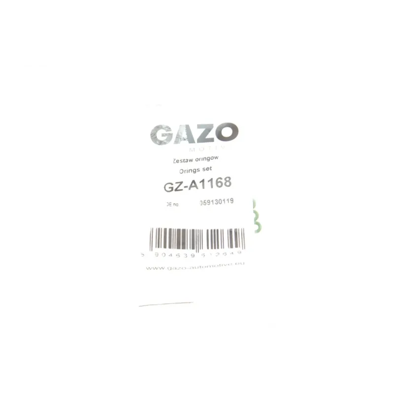 Прокладка форсунки GAZO GZ-A1168 ущільнююча (к-кт 10 шт.) для Mercedes-Benz Sprinter 906 2.2-3.0CDI, Audi A3 2.0 TDI