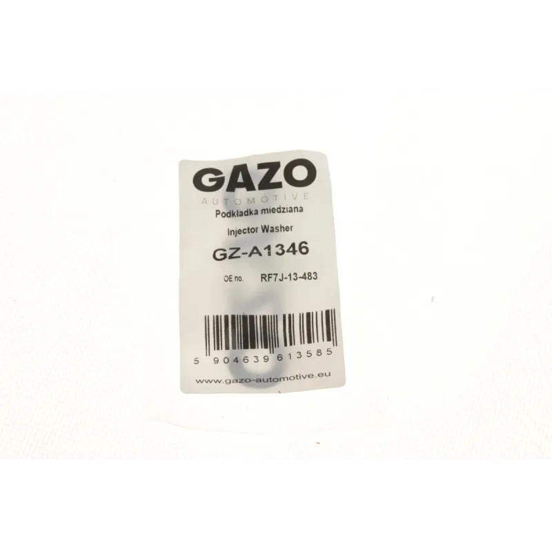 Прокладка паливної трубки GAZO GZ-A1346 для Mazda 3/5/6 2.0 DI 05-10, 8.2/12.5 мм