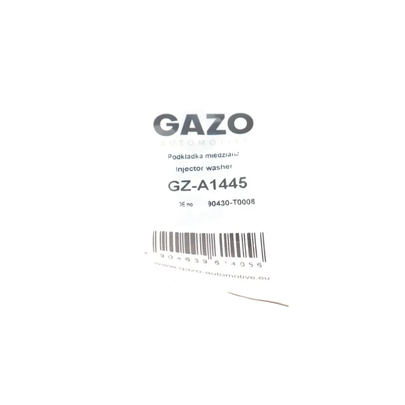 Шайба під форсунку GAZO GZ-A1445 для Toyota Land Cruiser 3.0 D-4D 2002-2010 (комплект 5 шт)