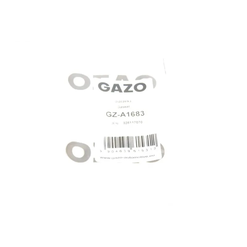 Прокладка радіатора масляного GAZO GZ-A1683 для VW LT 2.4 TD 92-96, Audi A4 1.9 TDI