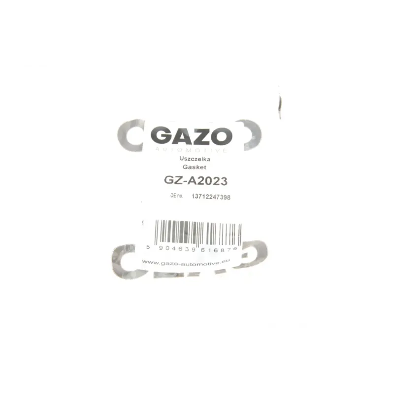 Прокладка патрубка інтеркулера GAZO GZ-A2023 для BMW 3 (E90) 2005-2011, 5 (E60) 2005-2010