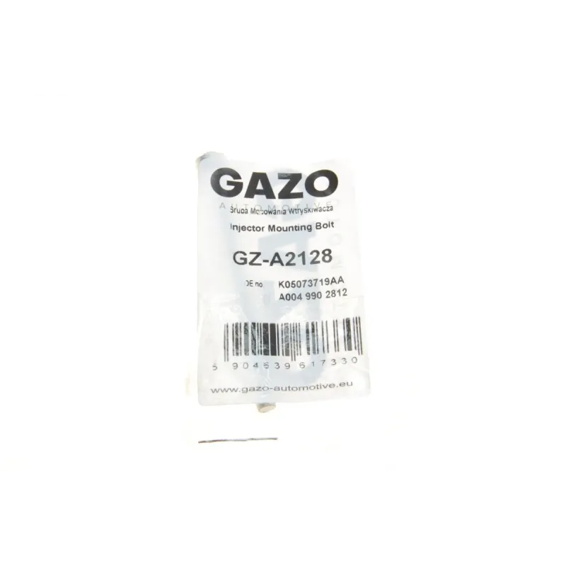 Болт кріплення форсунки GAZO GZ-A2128 для Mercedes-Benz Sprinter/Vito CDI OM611/612/642/646 1996-2009, M6x1.0, Torx