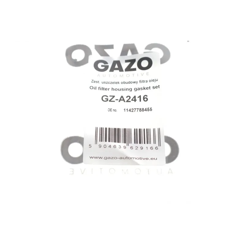 Прокладка корпусу масляного фільтра GAZO GZ-A2416 для BMW X5 E53/E70 3.0 d (M57) 2003-2010
