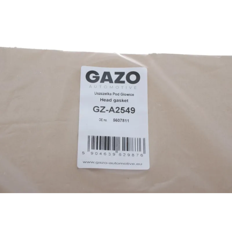 Прокладка ГБЦ GAZO GZ-A2549 для Opel Vectra C 2.0 16V Turbo 0.64мм