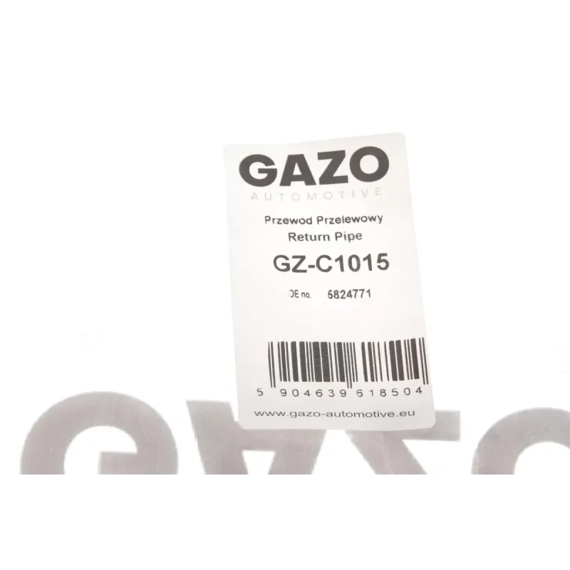 Шланг зливний GAZO GZ-C1015 для Opel Astra H/J, Zafira B 1.7 CDTI 2007-2015