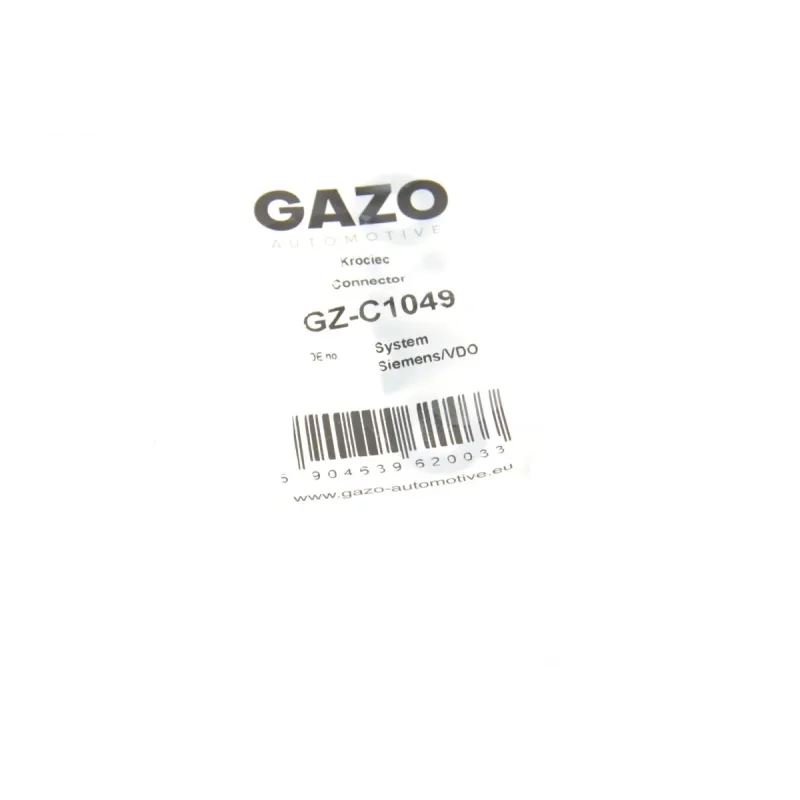 Штуцер шланга зливу Т-подібний GAZO GZ-C1049 (пластик, Siemens)