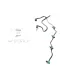 Шланг зливний GAZO GZ-C1052 для Citroen Jumper, Fiat Ducato, Peugeot Boxer 2.2 HDi 2006-