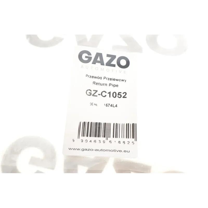 Шланг зливний GAZO GZ-C1052 для Citroen Jumper, Fiat Ducato, Peugeot Boxer 2.2 HDi 2006-