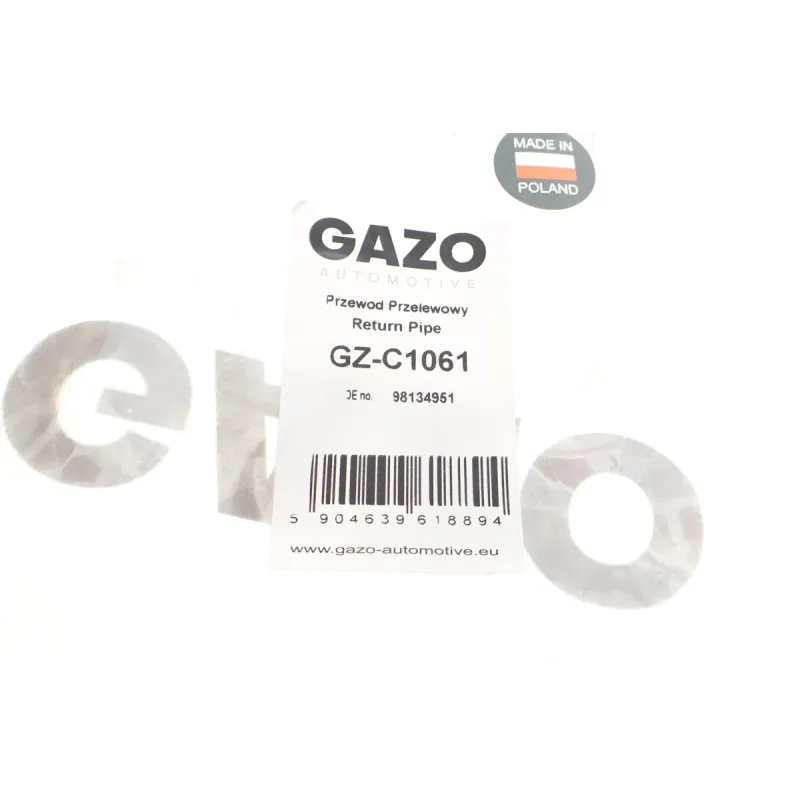 Шланг паливний GAZO GZ-C1061 для Opel Combo Tour/Фургон 1.7 CDTI 2004-2011 Common Rail