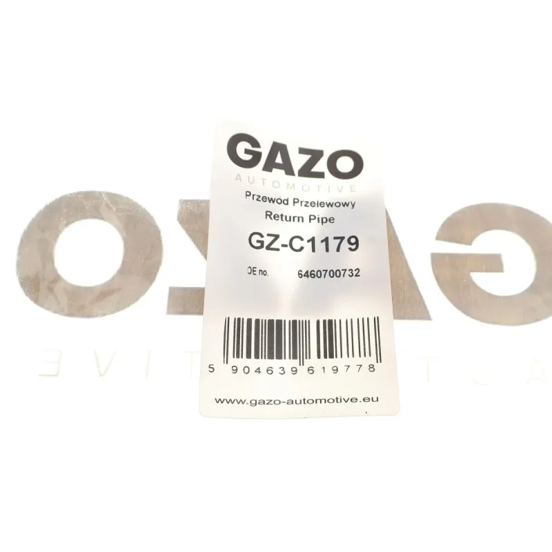 Шланг зливний GAZO GZ-C1179 для Mercedes-Benz C-Class W204, E-Class W211 2.2D OM646