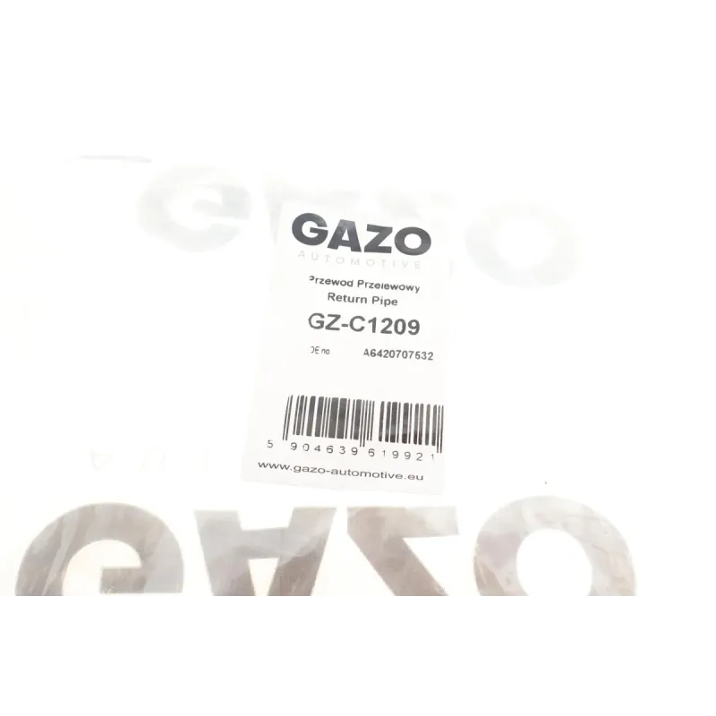 Шланг зливний MB Sprinter 3.0CDI 06- OM642