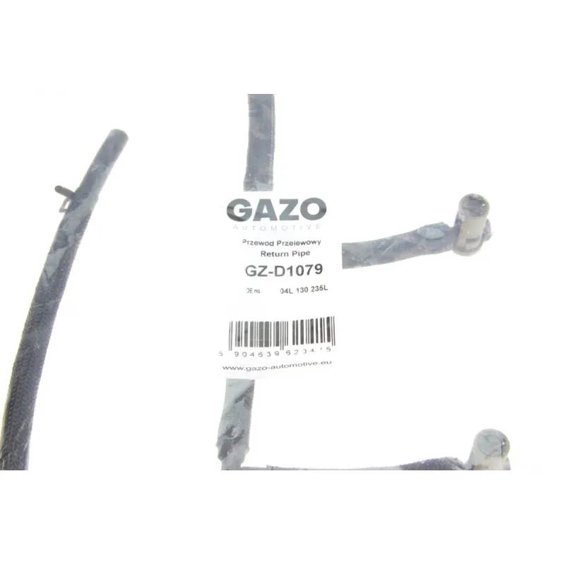 Шланг зливний GAZO GZ-D1079 для Volkswagen Multivan T6 2.0 TDI 2015-