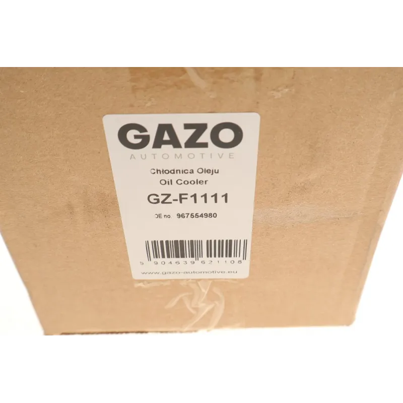 Корпус масляного фільтра з радіатором GAZO GZ-F1111 для Peugeot Boxer, Fiat Ducato 2.2HDi 2006-