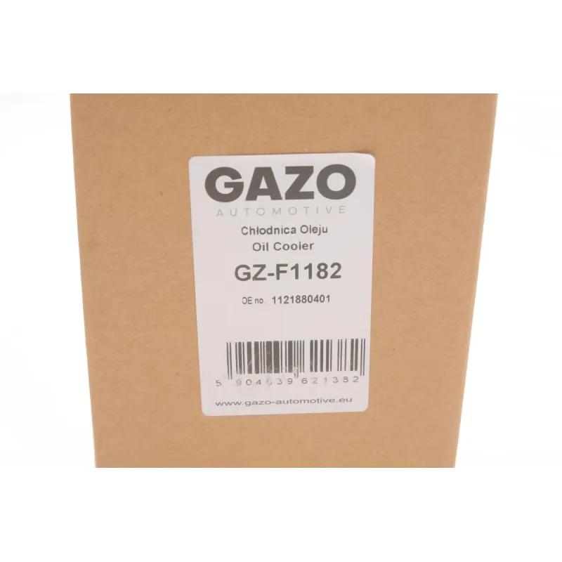 Теплообмінник масляний GAZO GZ-F1182 для Mercedes-Benz C-Class W202/W203 2.4-5.5 1996-