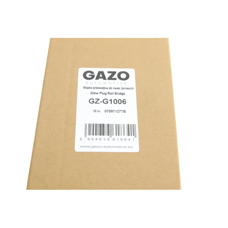 Ремкомплект кабелю свічки розжарювання GAZO GZ-G1006 для Volkswagen T5 2.5 TDI 2003-2009