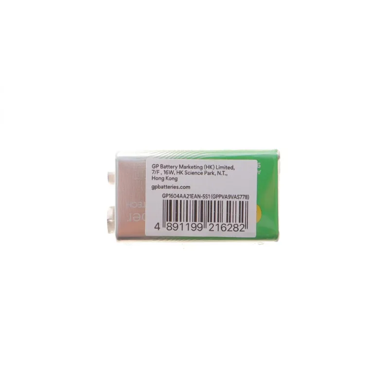 Батарейка GP Super Alkaline 9V/6LF22 (крона) 4891199000720