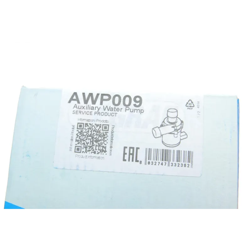 Насос системи охолодження електричний GRAF AWP009 для Seat Alhambra, VW Sharan 1.9TDI 2000-2010, VW T5 2.0 2003-2015