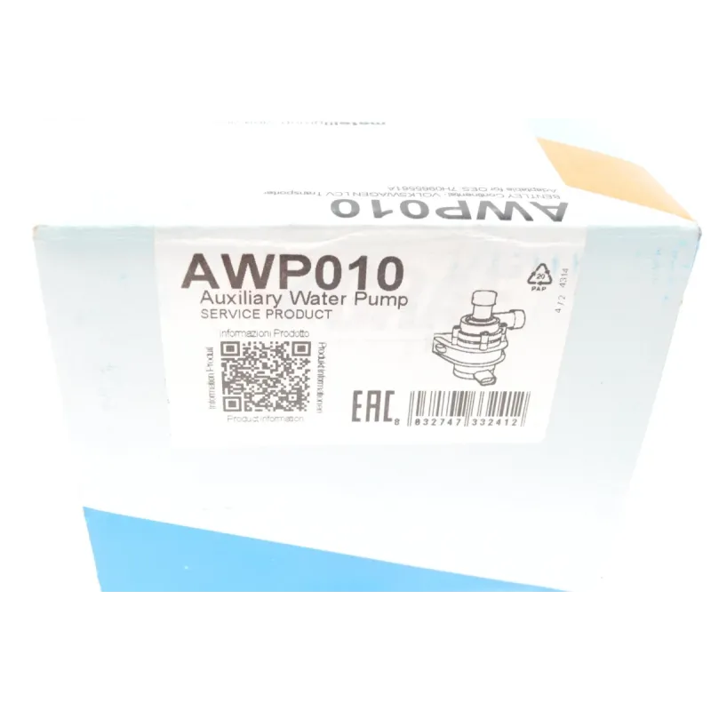 Насос системи охолодження електричний GRAF AWP010 для Volkswagen T5 1.9TDI/3.2 V6, Bentley Continental 6.0