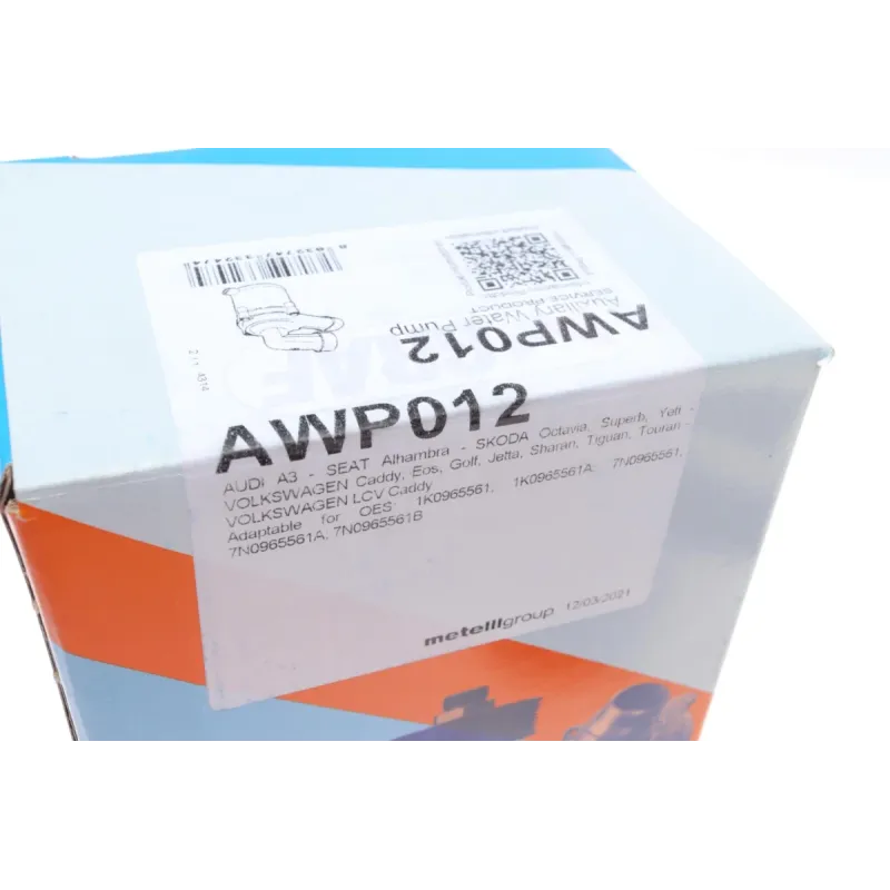 Насос системи охолодження електричний GRAF AWP012 для Audi A3, Skoda Octavia, VW Caddy