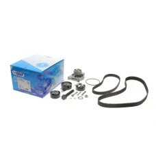 Комплект ГРМ з помпою GRAF KP758-3 для Volkswagen LT 2.5SDI, VW T4, Volvo S70/S80/V70 2.5TDI 1996-2006 (122x26.5 / 81x21)