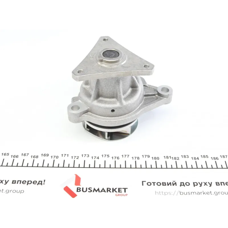 Помпа води GRAF PA1023 для Hyundai Accent/Kia Rio 1.5-1.6 CRDi 2004-2008 (7 лопатей, Ø 61.9 мм)