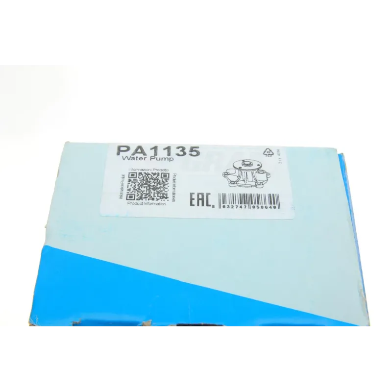Помпа води GRAF PA1135 для Citroen C4/Mitsubishi Lancer/Outlander, Peugeot 4007 1.8/2.0/2.4 4WD 2008-, 6 лопатей