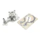 Помпа води Ford C-Max II/Focus III/Mondeo V/Fiesta/Transit Courier 1.0 EcoBoost/1.1 12- (R/B)(6 лоп)