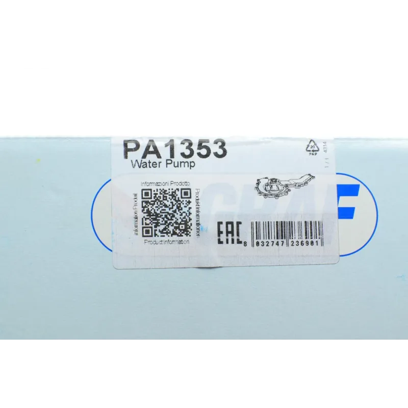 Помпа води Audi A4/A5/A6/A7/Q5/Q7/VW Amarok 3.0TDI 14- (R/B) (6 лоп)