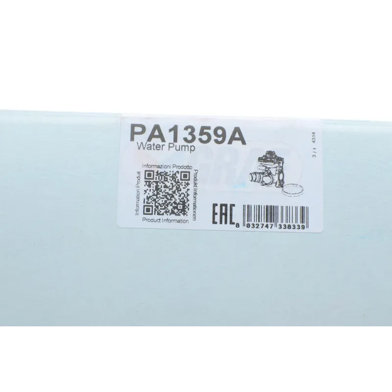 Помпа води Audi A3-A8/Skoda/Seat/VW 1.8-2.0FSI/TFSI 04- (29z)(B/B)(6 лоп)(з термостатом,датчиком t)