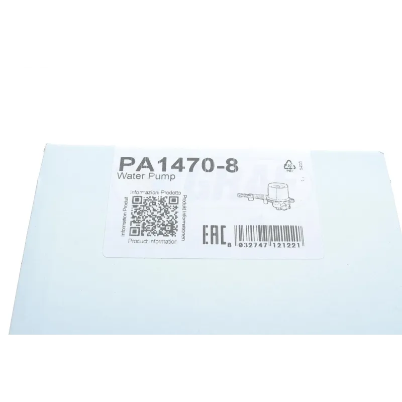 Помпа води Audi A3/A4/A6/Q2/Q3/Skoda Octavia/VW Passat B8 2.0D 18- (з прокладкою)