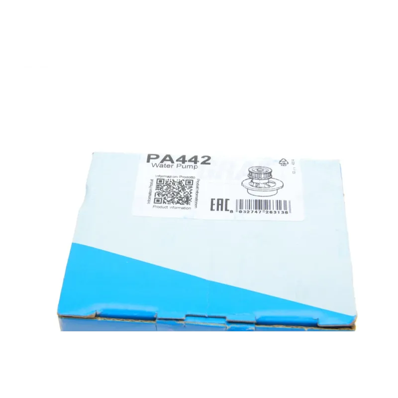 Помпа води GRAF PA442 для Opel Astra F/G, Vectra B 1.4/1.6, 19z шків