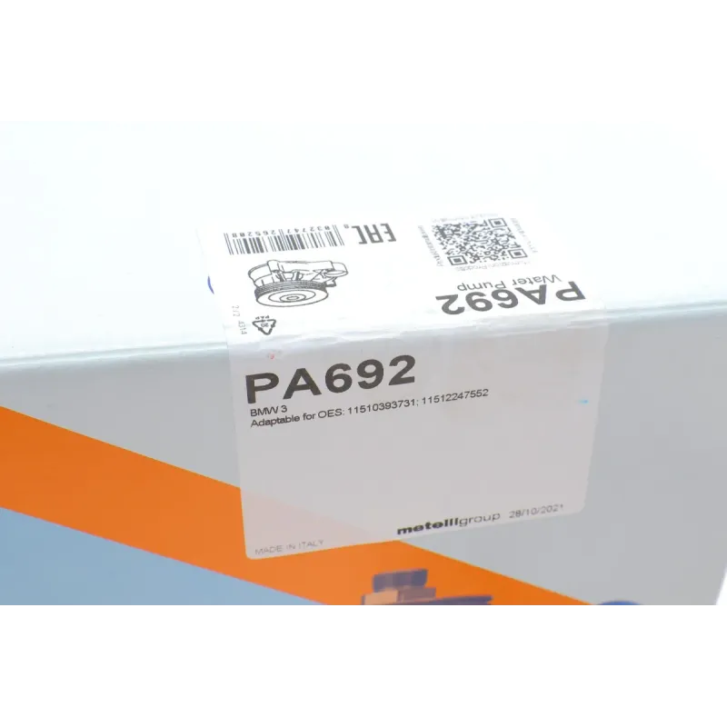 Помпа води BMW 3 (E46) 318d/320d 98-05 (R/B) (7 лоп) (5 кан) M47 D20