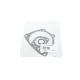 Помпа води Mitsubishi Pajero/L200/L300/L400 2.3D/TD/2.5D/TD 82-07 (R/B) (8 лоп) (з корпусом)