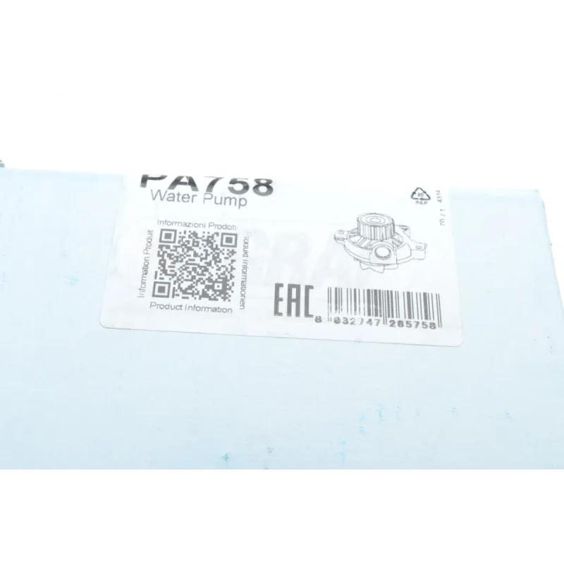 Помпа води Audi 100/A6/VW Crafter/LT/T4/Volvo 940/V70 2.4D/TD/2.5/2.5TDI/SDI 90-13 (20z)(7лоп)(R/B)