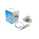 Помпа води GRAF PA824 для Volvo C30/S40/S60/S80/V50/V60/V70/XC60/XC70/XC90 2.0/2.4D/2.8-3.0 2002-2019, 7 лопатей, Ø 30мм
