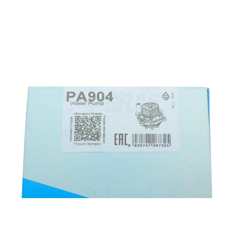 Помпа води GRAF PA904 для Audi A4 B5/B6, VW Golf IV/Passat B5 1.6-2.0 FSI 1996-2008, 23 зуби
