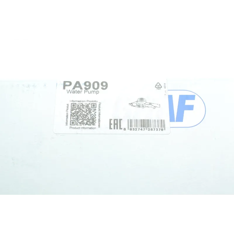 Помпа води GRAF PA909 для Mercedes-Benz C-Class W203/W204, E-Class W211 2.2/2.7CDI