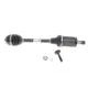 Піввісь передня GSP 202730OL для BMW 5 GT (F07) 530 d xDrive, 550 i xDrive, 27/37 шліців, 572 мм