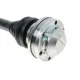 Піввісь (передня) VW 1.9/2.0 TDI 4motion 03-10 (L) (36х491)