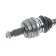 Піввісь задня ліва GSP 205022 для BMW 3 (E90) 2005-2011, 607 мм (+ABS)