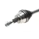 Піввісь передня ліва GSP 205060 для Mercedes-Benz GL-Class X164, M-Class W164 2005-2012 (30z/37z/666мм) АКПП