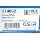 Піввісь GSP 210082 для Fiat Scudo, Citroen Jumpy, Peugeot Expert (L) (+ABS) 27x24x648 мм
