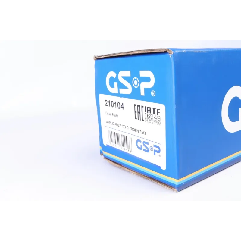 Піввісь права GSP 210104 для Fiat Ducato 2.5TD 1994-2006 (28x37x1072x54T)