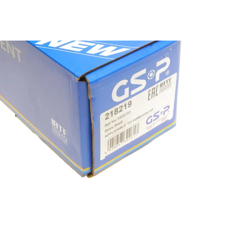 Піввісь передня GSP 218219 для Ford Focus/Volvo S40/V50 2004-2012 (36x26x921 мм)