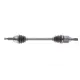 Піввісь передня ліва GSP 241409 для Nissan Note (E11) 1.6 2006-2012 (23z/25z/647mm)