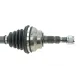 Піввісь GSP 244044 для Opel Astra G/Zafira A 1998-2005 (34х33х595 мм)